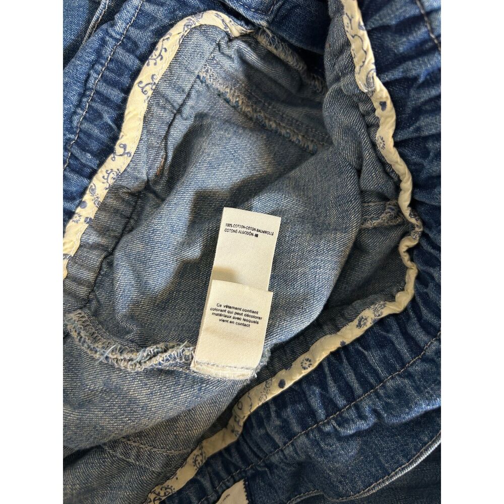 Free People We The Free In My Time Denim Cargo Jeans gorpcore utilitarian - Picture 6 of 7
